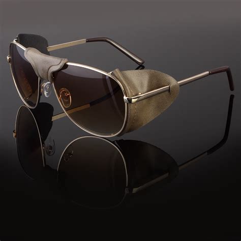 leather side shield sunglass|fishing sunglasses with side shields.